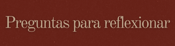Reflection Question header - Spanish